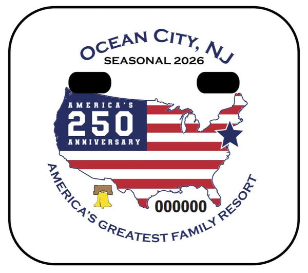 OCNJ Beach Tag - Pre Seasonal 2026